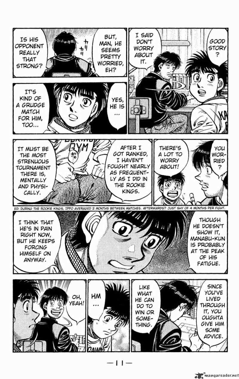 Hajime no Ippo: Fighting Spirit, Chapter 595 image 09